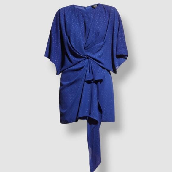 Aidan Mattox dress Size 0 Blue New - Picture 3 of 3